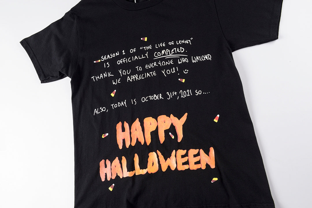 Lyrical Lemonade Happy Halloween Graphic T-Shirt - Black / Light Gray - product image 7