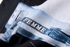 Homme Femme Wing Graphic T-Shirt - Black / Beige - product image 6