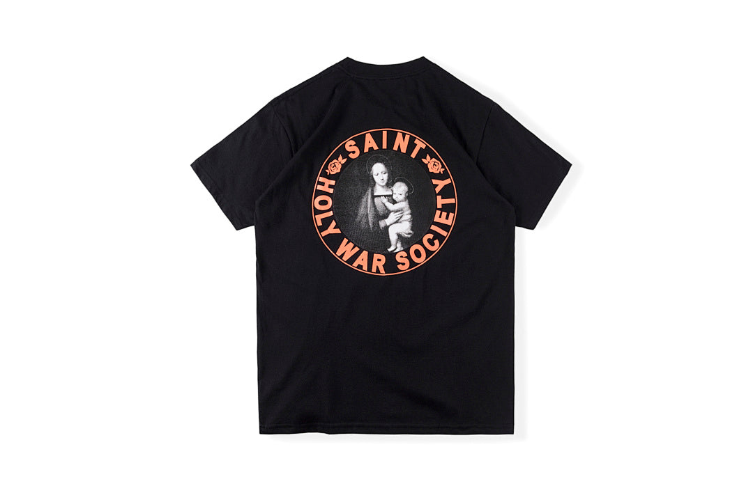 Saint Michael Vintage Print Graphic T-Shirt - Black - product image 2