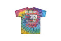 Travis Scott x Rolling Loud California Vibes Graphic T-Shirt - Burgundy Light Gray - product image 2