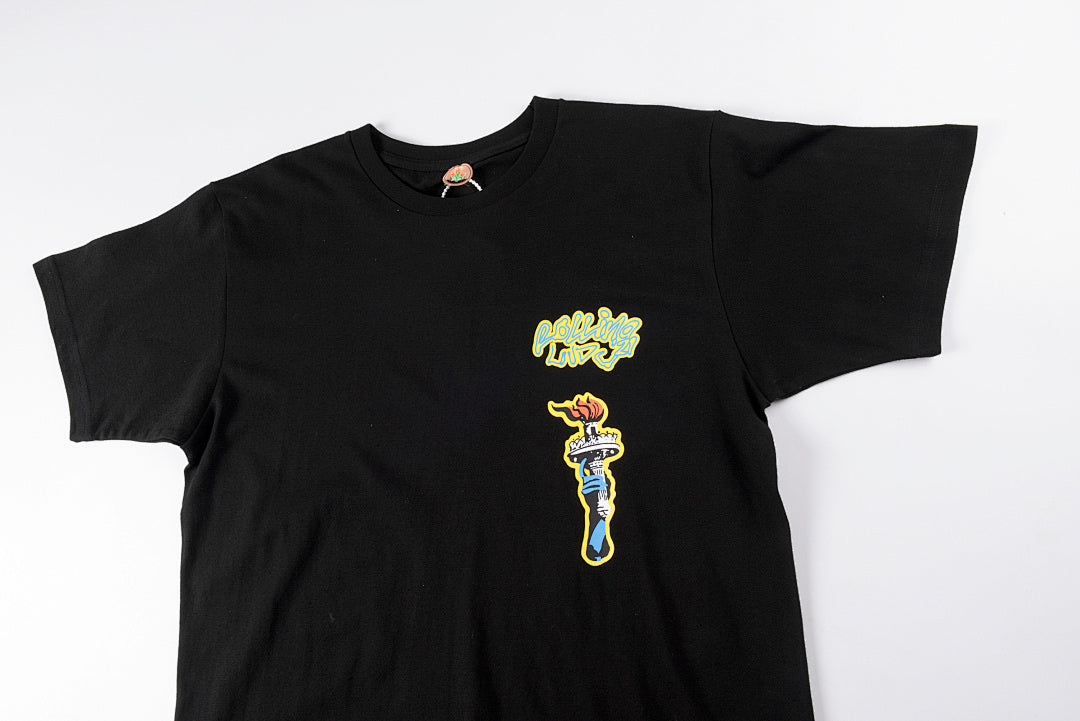 Travis Scott x Rolling Loud Graphic T-Shirt - Black / Burgundy - product image 7