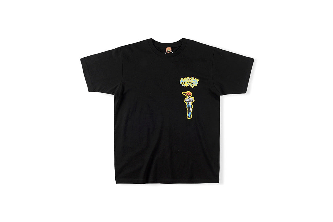 Travis Scott x Rolling Loud Graphic T-Shirt - Black / Burgundy - product image 1