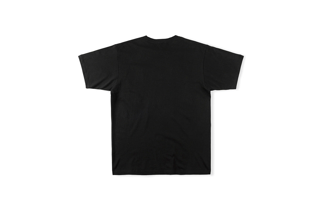 Lazy Bear Guochao Graphic Oversized T-Shirt - Black / Yellow Beige - product image 2