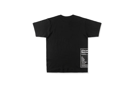 999 Club Cosmic Racer Trump Peach Parody Graphic T-Shirt - Black / Light Gray - product image 2