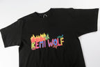 Remi Wolf Children's Hand-Drawn Graphic T-Shirt - Black / Light Gray - product image 7