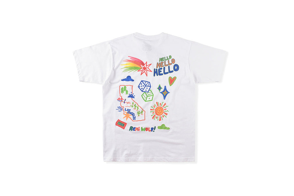Remi Wolf Children's Hand-Drawn Graphic T-Shirt - Black / Light Gray - product image 4