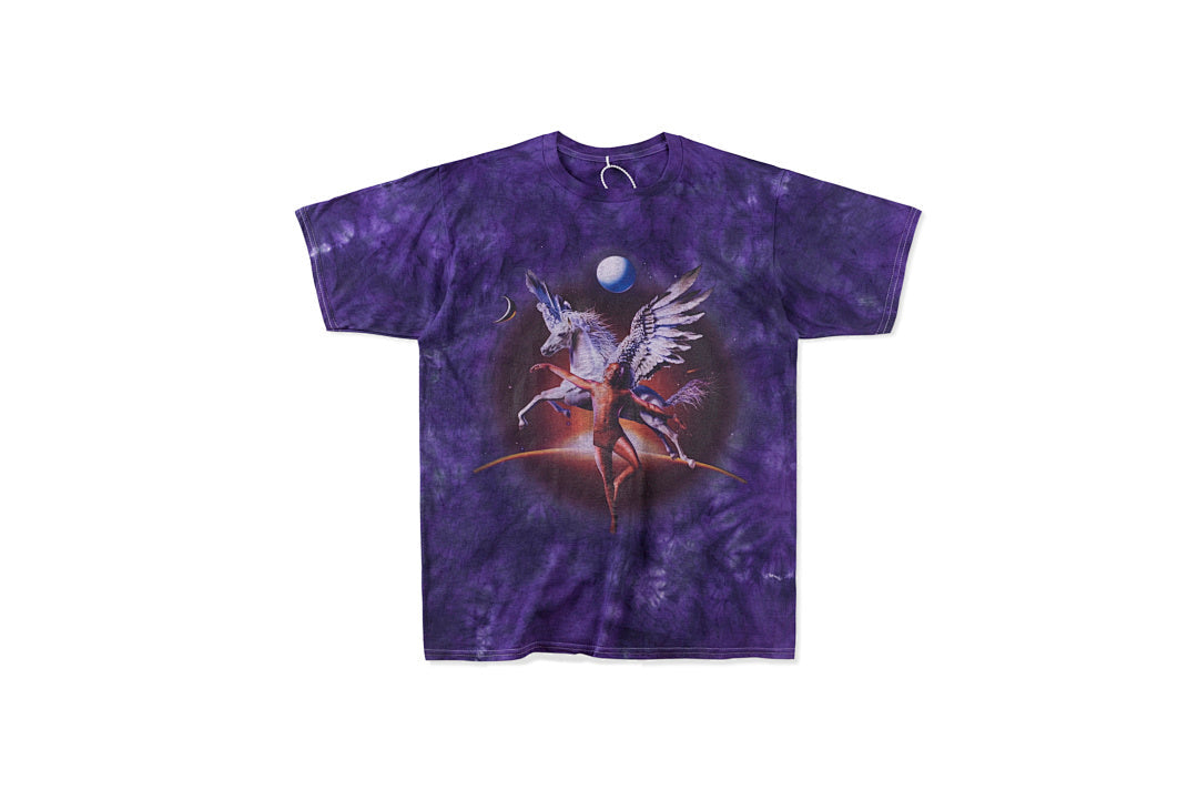 Trippie Redd 1400 x Revenge Arch Smoking Bart Tie-Dye T-Shirt - Navy - product image 1