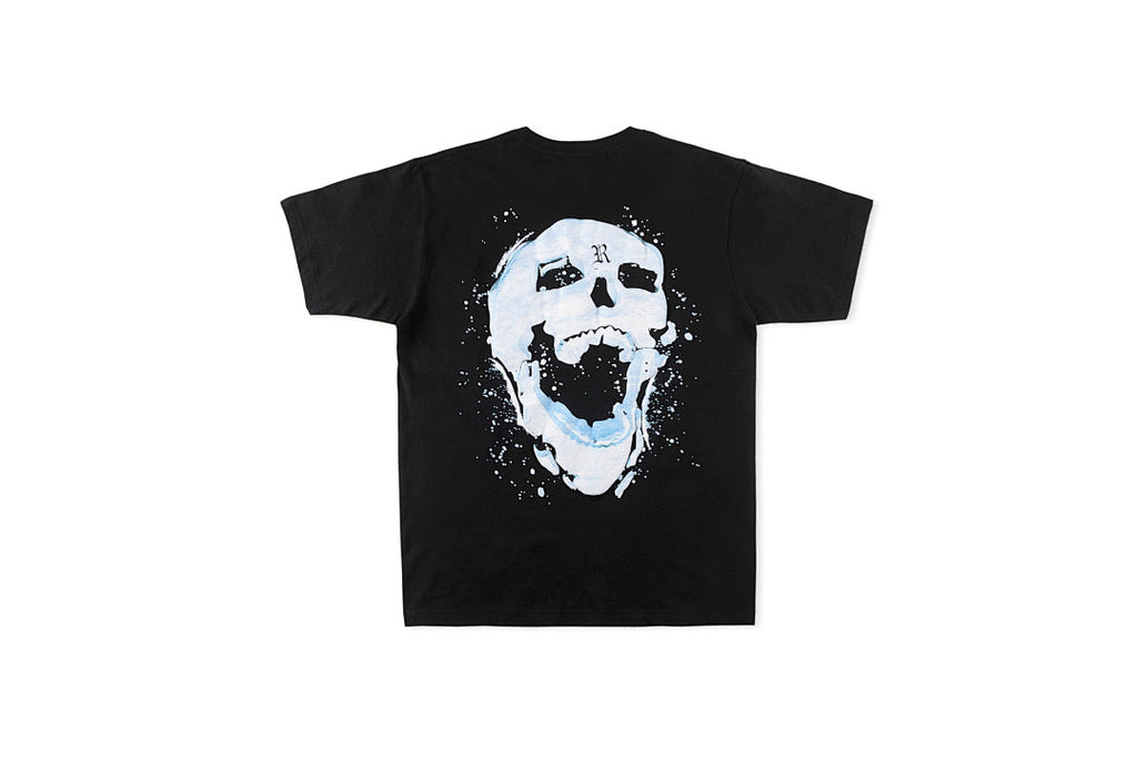 Revenge Snowfall Skull Graphic T-Shirt - Black - product image 2