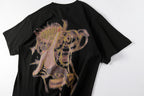 Travis Scott Cactus Jack Hand-Drawn Doodle Portrait T-Shirt - Black / Burgundy - product image 9