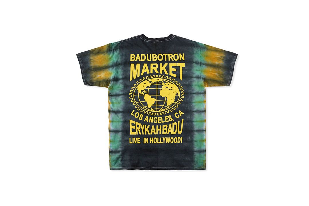Travis Scott Cactus Jack x Rushadk Tie-Dye Color Block T-Shirt - Charcoal - product image 2