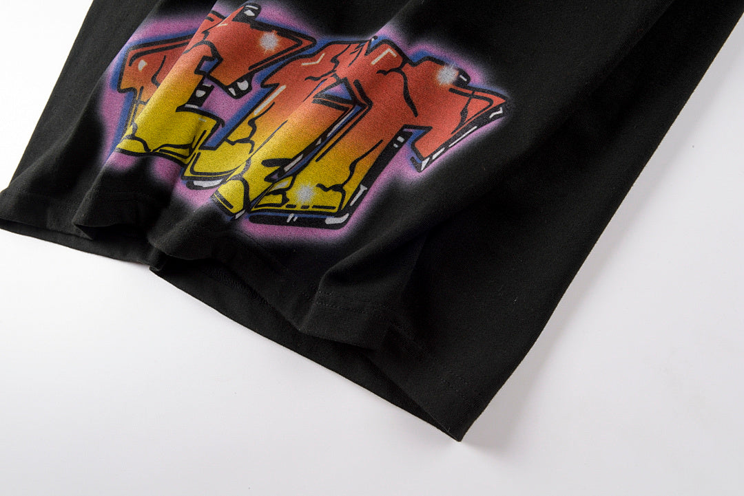Vertabrae x ComplexCon Cracked Letter Print T-Shirt - Black - product image 5