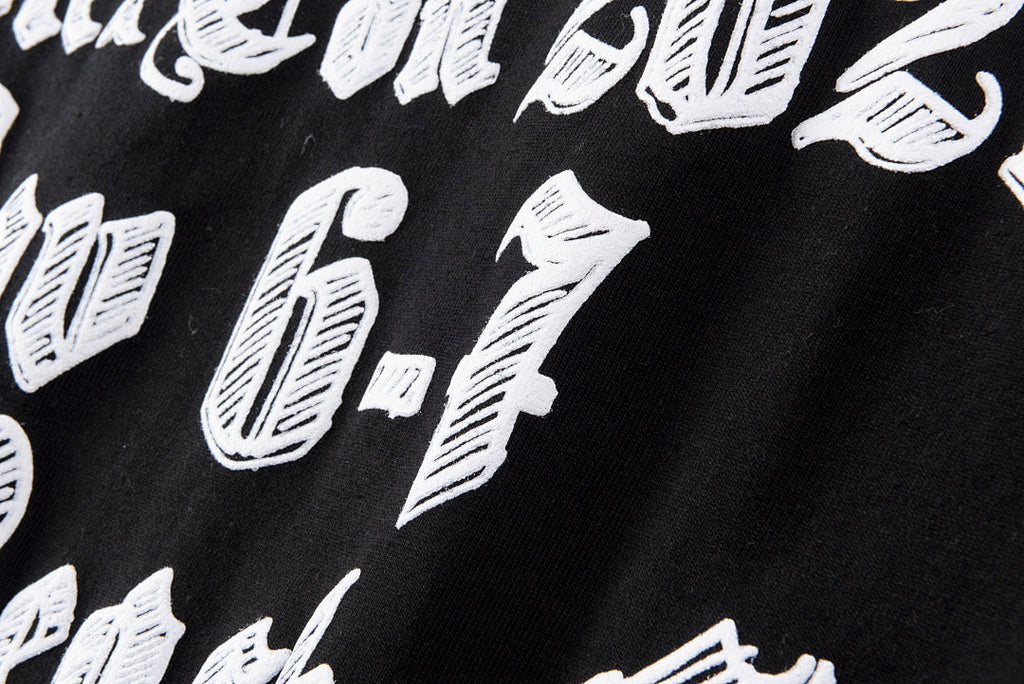 Vertabrae x ComplexCon Playful Print Graphic T-Shirt - Black / White - product image 9