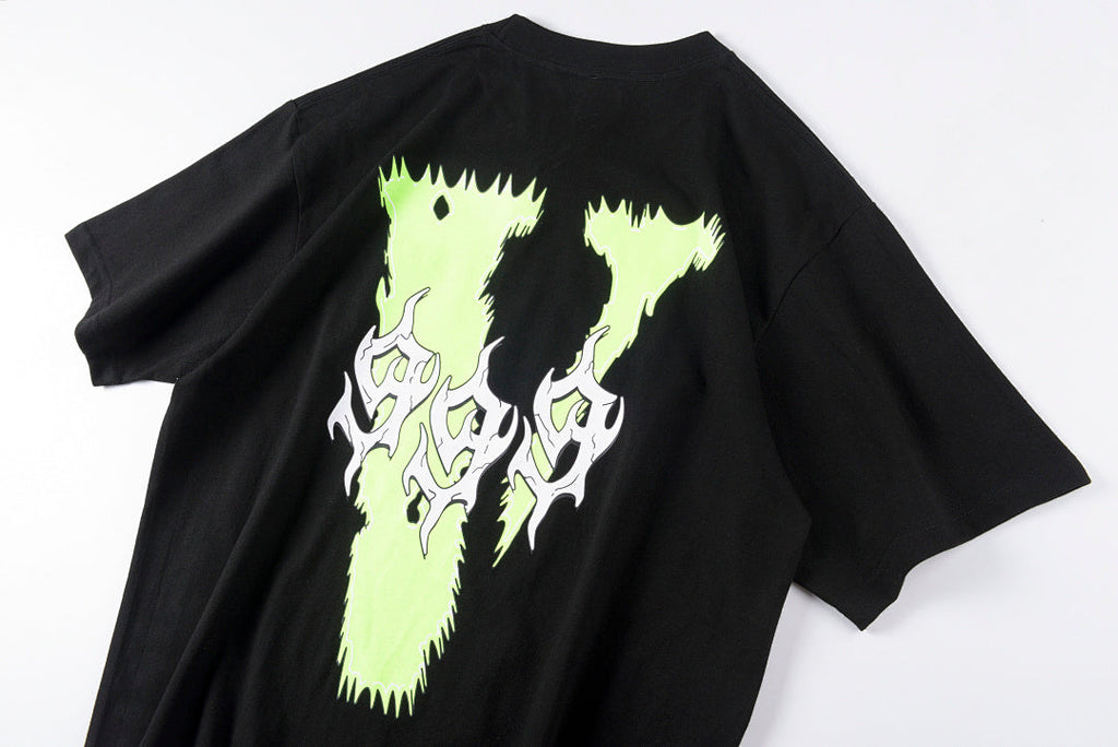 Fighting Demons 999 Club Big Logo Little Monster T-Shirt - Black / Light Gray - product image 8