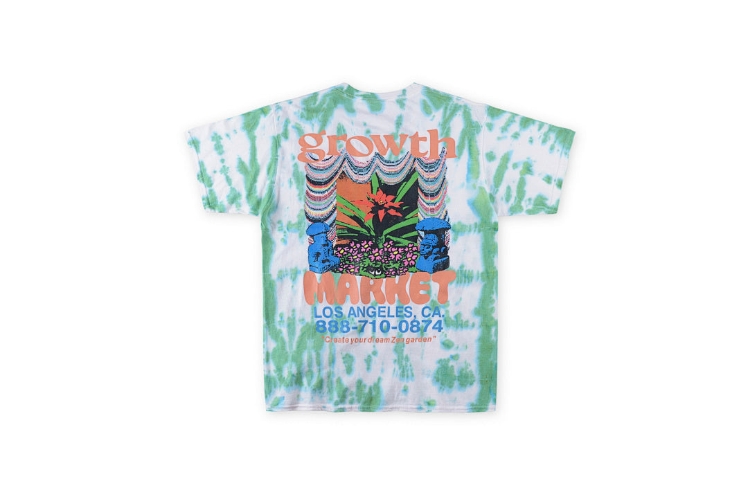 Travis Scott x Cactus Jack Market Graphic T-Shirt in Black and Light Gray. - product image 4