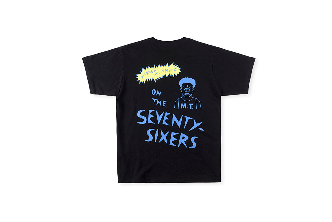 Sport Basketball Graphic T-Shirt - Black / Light Gray - product image 2