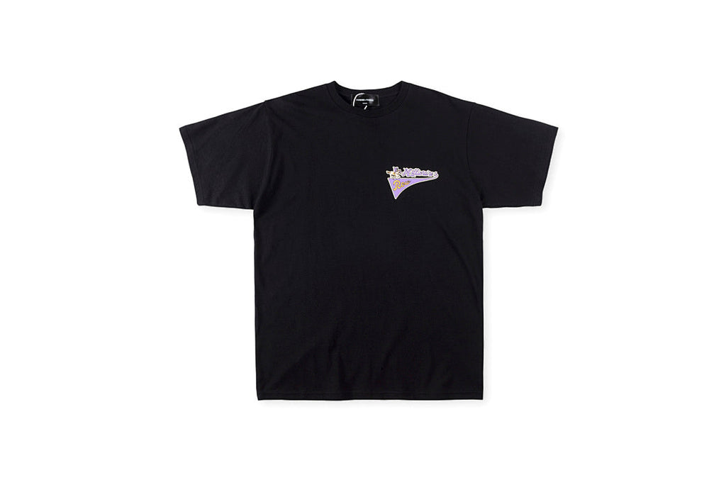 American Vintage Equestrian Horse Print Oversize T-Shirt - Black / Beige - product image 1