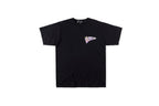 American Vintage Equestrian Horse Print Oversize T-Shirt - Black / Beige - product image 1