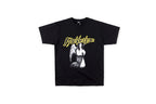 American European Vintage Angel Statue Print Cotton T-Shirt - Black / Light Gray - product image 1