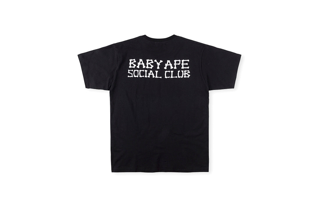 Tuff Crowd Monkey Head Graphic T-Shirt - Black / Light Gray - product image 2
