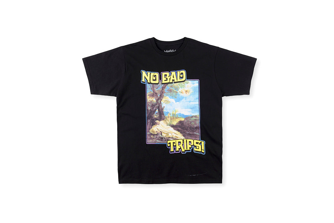 Defaultclub Divine Will Graphic T-Shirt - Black / Light Gray - product image 1