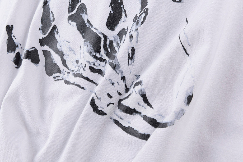 999 Club Cosmic Racer Claw Print Graphic T-Shirt - Light Gray - product image 3
