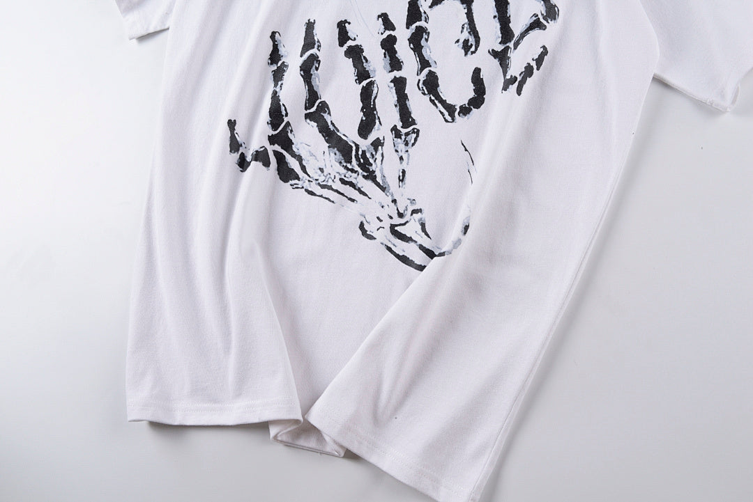 999 Club Cosmic Racer Claw Print Graphic T-Shirt - Light Gray - product image 4