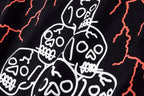 Tuff Crowd Beware of Owner Skull Print T-Shirt - Black / Light Gray - product image 5