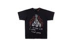 Tuff Crowd Beware of Owner Skull Print T-Shirt - Black / Light Gray - product image 1
