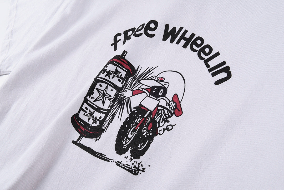 Kapital Kountry Open Hem Oversized Typography T-Shirt by Hirata Kazuhiro - Light Gray - product image 3