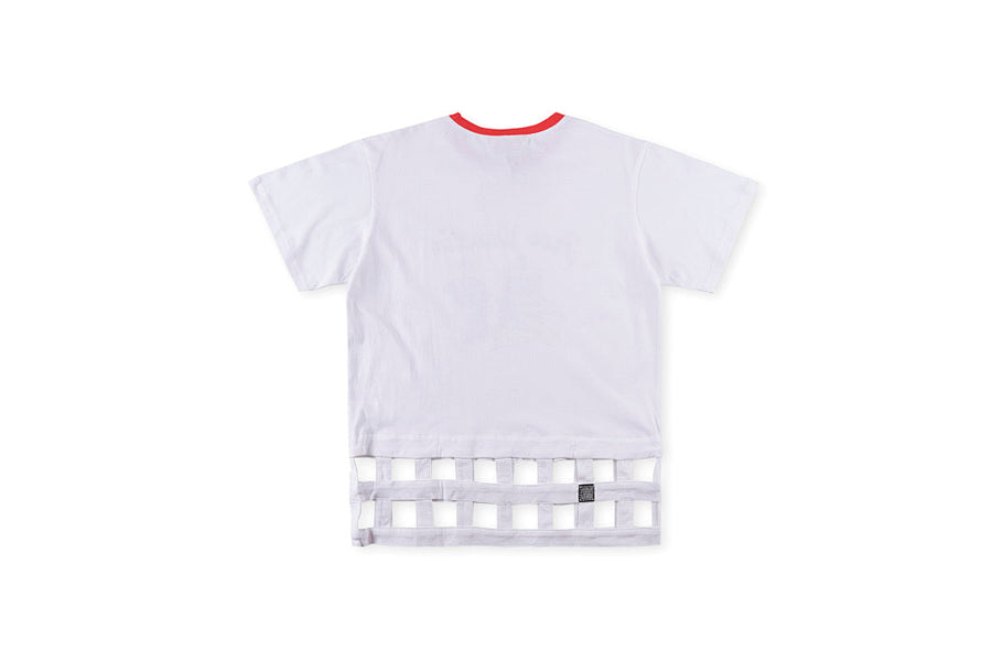 Kapital Kountry Open Hem Oversized T-Shirt II by Hirata Kazuhiro - Light Gray