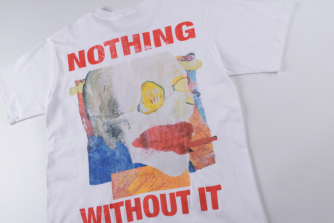 vert Nothing Without It Oversized T-Shirt - Light Gray - product image 7