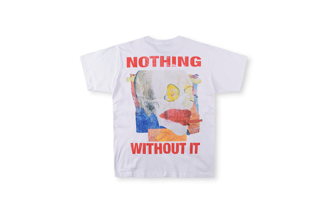 vert Nothing Without It Oversized T-Shirt - Light Gray - product image 2