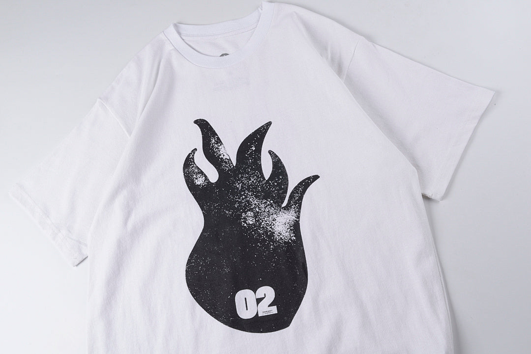 Travis Scott x Cactus Jack Hip-Hop Graphic T-Shirt - Light Gray - product image 7