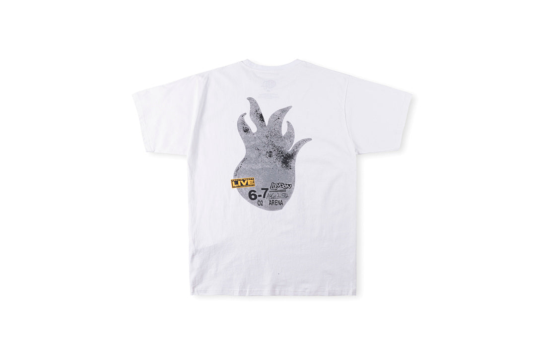 Travis Scott x Cactus Jack Hip-Hop Graphic T-Shirt - Light Gray - product image 2