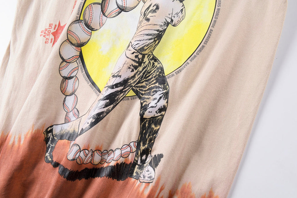 Barriers NY x Jackie Robinson Tie-Dye T-Shirt - Cream - product image 10