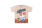 Barriers NY x Jackie Robinson Tie-Dye T-Shirt - Cream - product image 1