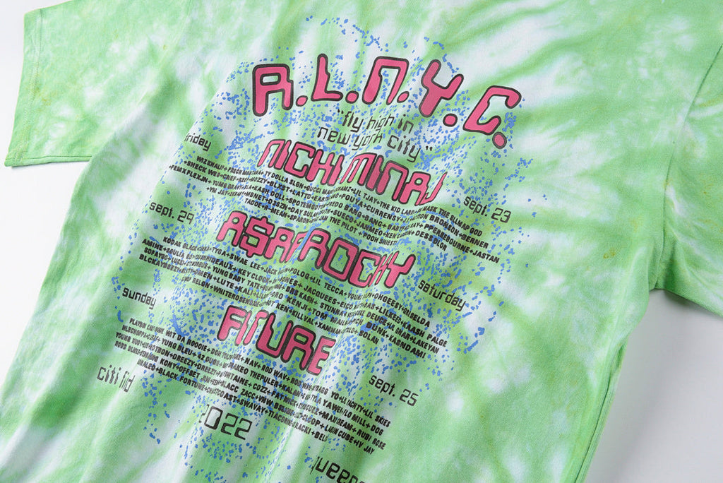 Travis Scott x Rolling Loud Alien Print Tie-Dye T-Shirt - Mint - product image 10