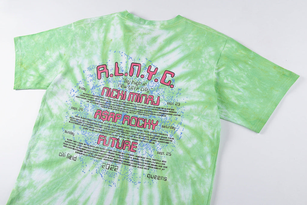 Travis Scott x Rolling Loud Alien Print Tie-Dye T-Shirt - Mint - product image 11