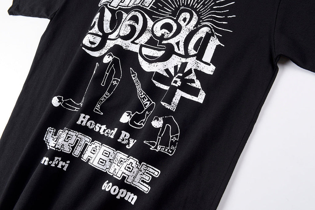 Vvertabrae Tile Graphic T-Shirt - Black / Light Gray - product image 7