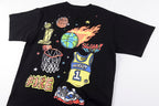 Market Memorabilia Cotton Graphic T-Shirt - Black / Light Gray - product image 11