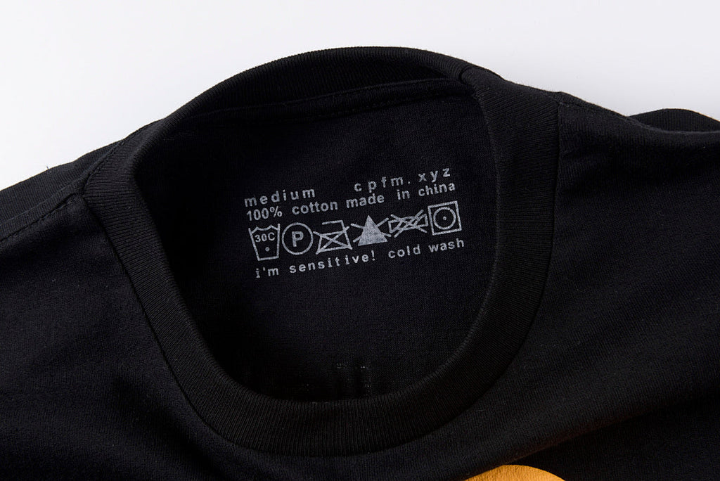 CPFM x McDonald's 3D Puff Letter T-Shirt - Black / Light Gray - product image 5