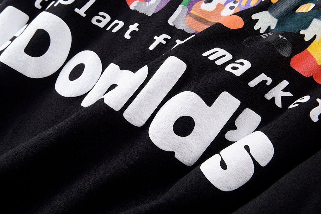 CPFM x McDonald's 3D Puff Letter T-Shirt - Black / Light Gray - product image 6