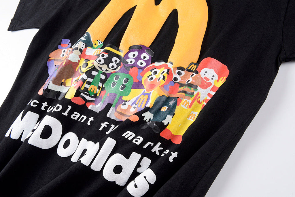 CPFM x McDonald's 3D Puff Letter T-Shirt - Black / Light Gray - product image 7