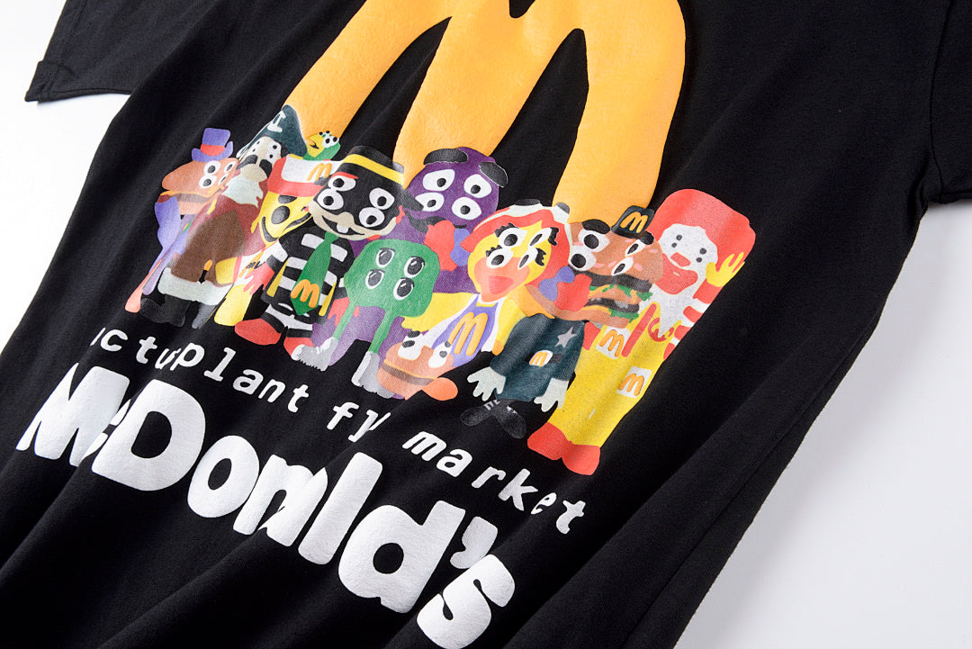 CPFM x McDonald's 3D Puff Letter T-Shirt - Black / Light Gray - product image 7