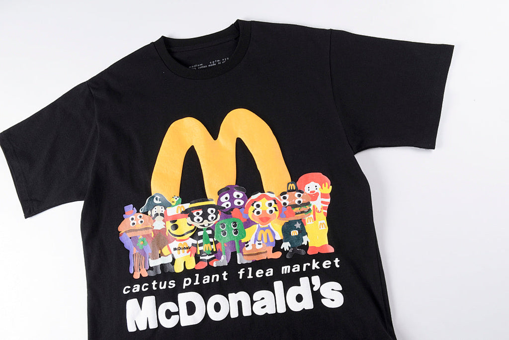 CPFM x McDonald's 3D Puff Letter T-Shirt - Black / Light Gray - product image 8