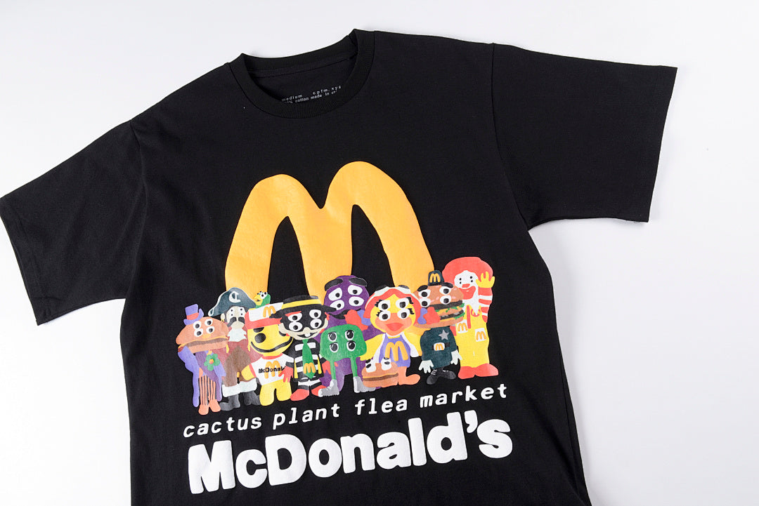 CPFM x McDonald's 3D Puff Letter T-Shirt - Black / Light Gray - product image 8