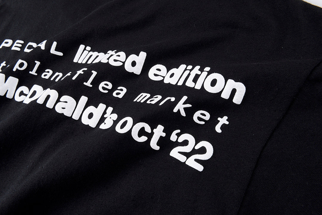 CPFM x McDonald's 3D Puff Letter T-Shirt - Black / Light Gray - product image 9