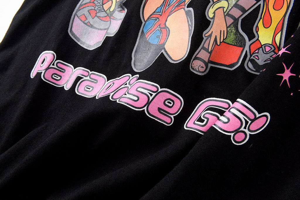 Hellstar Studios Paradise Girl Graphic T-Shirt - Black / Light Gray - product image 7
