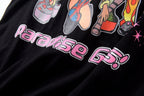 Hellstar Studios Paradise Girl Graphic T-Shirt - Black / Light Gray - product image 7