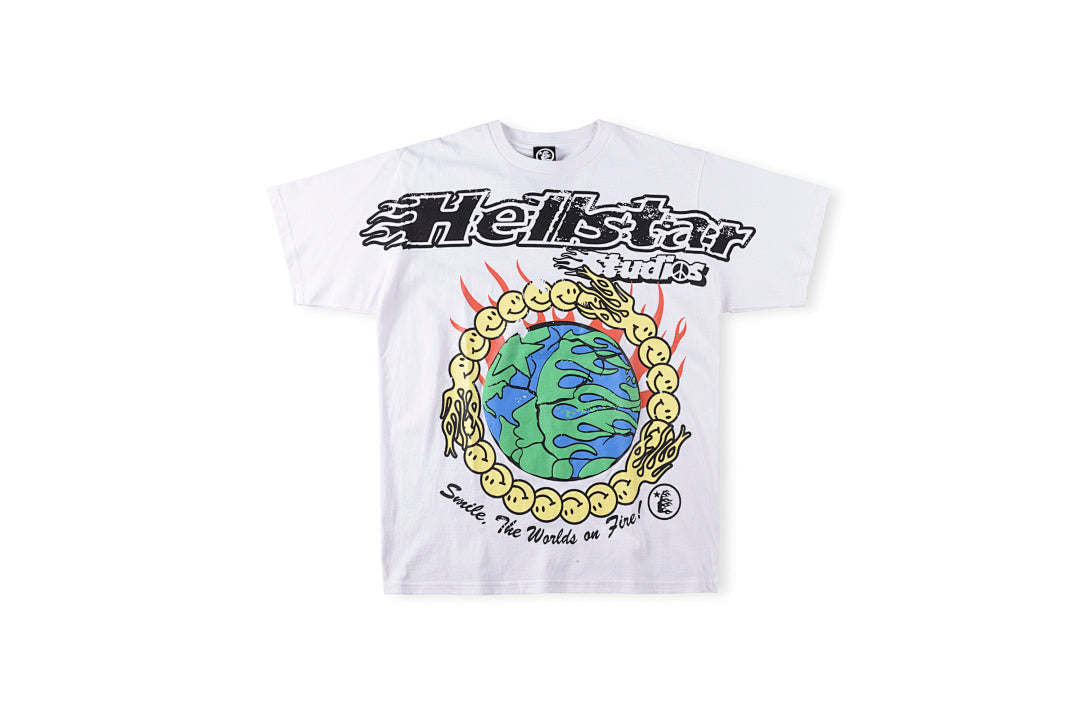 Hellstar Studios Globe Graphic T-Shirt - Black - product image 4